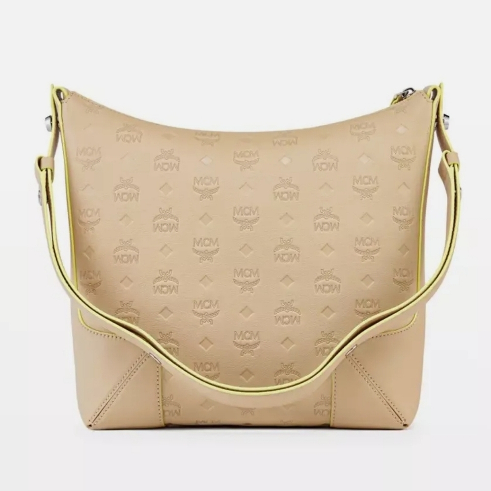 MCM Klara Leather Hobo